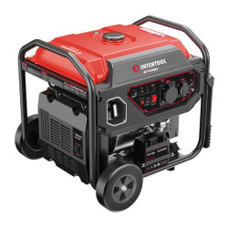 Купити Генератор бензиновий інверторний 7,5/8,0 кВт, 230 В, бак 25 л, електро/ручний старт, мідна обмотка, 