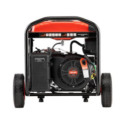 Купить Генератор бензиновий 9/10 кВт, 400/230 В, DUAL POWER, бак 25 л, електро/ручний старт, мідна обмотка,