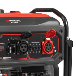 Купить Генератор бензиновий 9/10 кВт, 400/230 В, DUAL POWER, бак 25 л, електро/ручний старт, мідна обмотка,