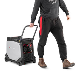 Купити Генератор бензиновий інверторний 5,0/5,5 кВт, 230 В, бак 11 л, електро/ручний старт, мідна обмотка, 