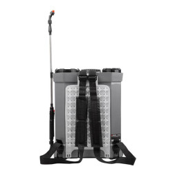 Купити Обприскувач акумуляторний ранцевий 16 л, 3.1 л/хв, батарея 12 В/8 Аг