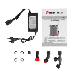 Купити Обприскувач акумуляторний ранцевий 12 л, 3.1 л/хв, батарея 12 В/8 Аг