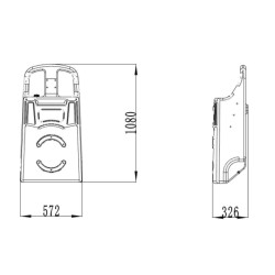 Купить Мобільна каністра 110 л з насосом для ДП 12В