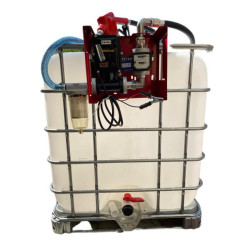 Купить Мини азс DC 12-60 в для бензина на базе еврокуба 1000 л