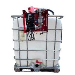 Купить Мини азс DC 12-60 в для бензина на базе еврокуба 1000 л