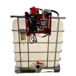 Купить Мини азс DC 12-60 в для бензина на базе еврокуба 1000 л