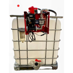 Купить Мини азс DC 12-60 в для бензина на базе еврокуба 1000 л