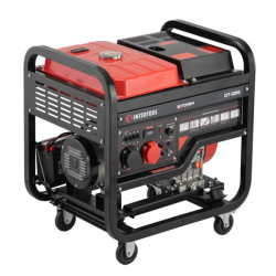 Купить Генератор дизельний 8,0/9,0 кВт, 400/230 В, DUAL POWER, бак 25 л, електро/ручний старт, мідна обмотк