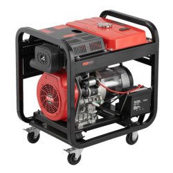 Купить Генератор дизельний 8,0/9,0 кВт, 400/230 В, DUAL POWER, бак 25 л, електро/ручний старт, мідна обмотк