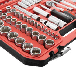 Купить Набір інструментів 1/2" & 1/4" 110од, 12-гр