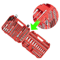 Купить Набір інструментів 1/2" & 3/8" & 1/4" 181од