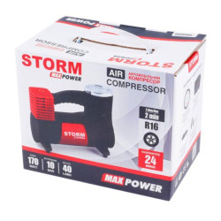 Купити Компресор автомобільний Storm Max Power 10 Атм 40 л/хв 170 Вт
