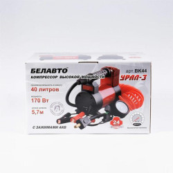 Купити Компресор автомобільний Белавто УРАЛ-3 із зажимами АКБ