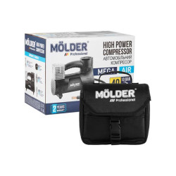 Купити Компресор автомобільний Molder 12В, 10 Атм, 40 л/хв MA25120