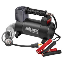 Купити Компресор автомобільний Molder 12В, 170Вт, 10 Атм, 40 л/хв із зажимами АКБ MA25130