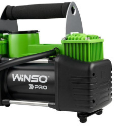 Купити Компресор автомобільний Winso Pro Heavy Duty 12В, 10 Атм, 90 л/хв із зажимами АКБ 136000