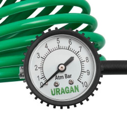 Купити Компресор автомобільний Uragan 10Атм 160л/хв 600Вт із зажимами АКБ