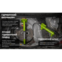 Купити Alloid. Набір рихтувальний гідравлічний 10 тонн (без коліс)