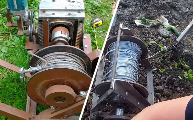 Як зробити лебідку для оранки своїми руками Лебідка для оранки своїми руками