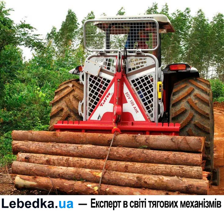 Лебедка на трактор