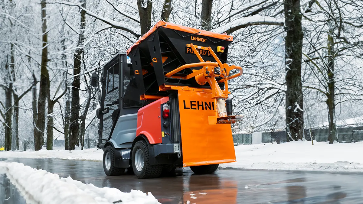 купити розкидач дорожньої суміші POLARO M