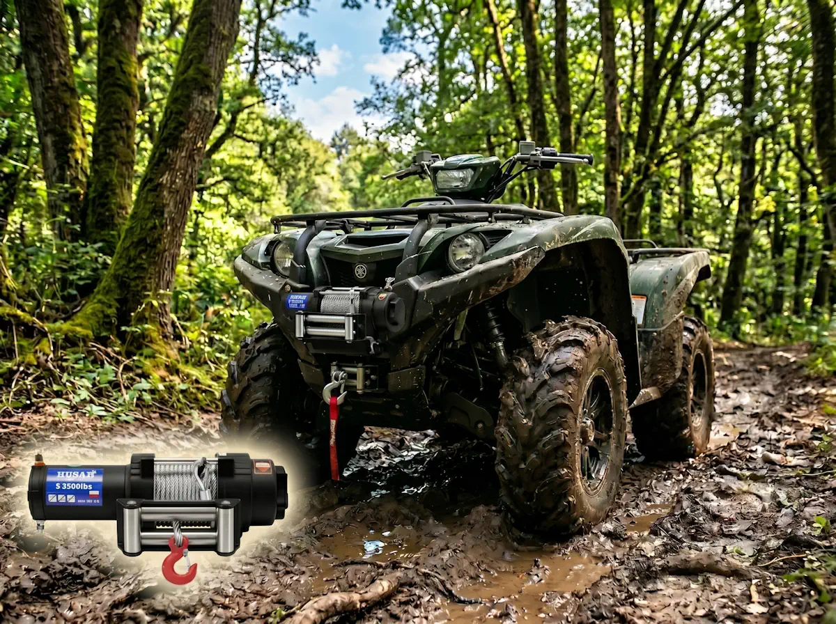 Лебедка для квадроцикла Husar BST S 3500 LBS 1587 кг 12 В Купить лебедку для квадроцикла Husar BST S 3500 LBS 1587 кг 12 В