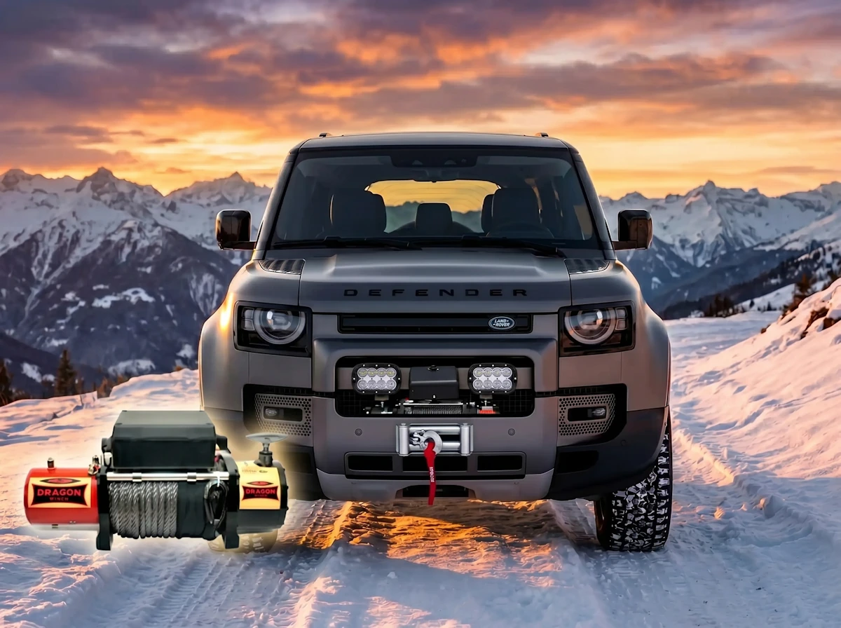 Лебедка автомобильная электрическая Dragon Winch DWM 12000 HD 12 В трос 20 м Купить лебедку автомобильную электрическую Dragon Winch DWM 12000 HD 12 В трос 20 м