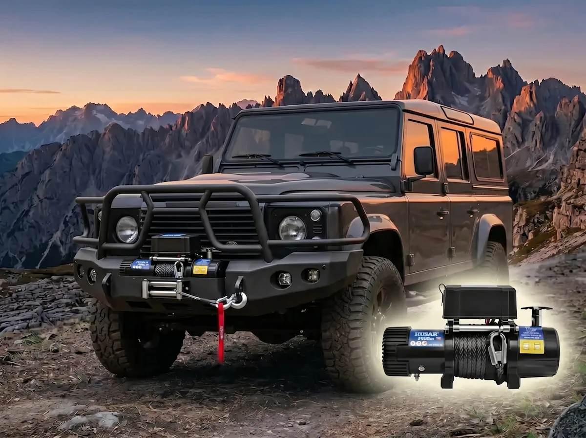 Лебедка электрическая Husar BST 8500 Lbs - 3856 кг 12 В Synthetic Купить лебедку электрическую Husar BST 8500 Lbs - 3856 кг 12 В Synthetic