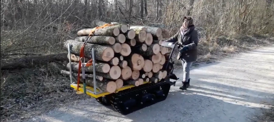 Гусеничний міні-самоскид садовий купити