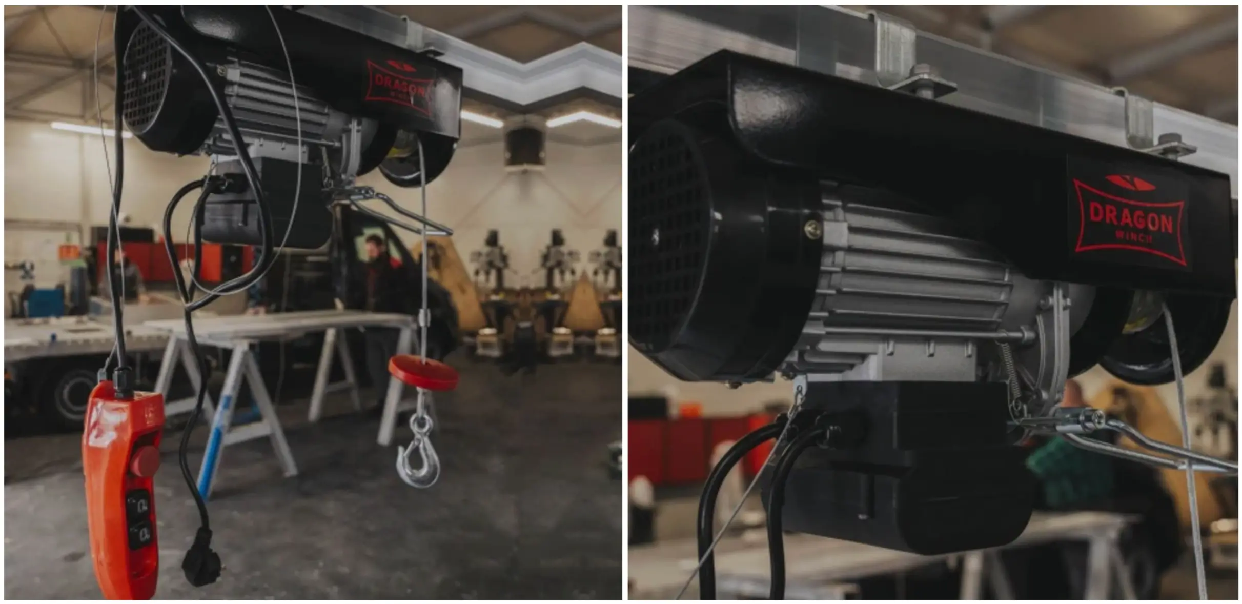 Тельфер електричний Dragon Winch DWI 400/800